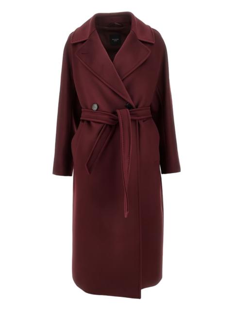 belted virgin wool coat
