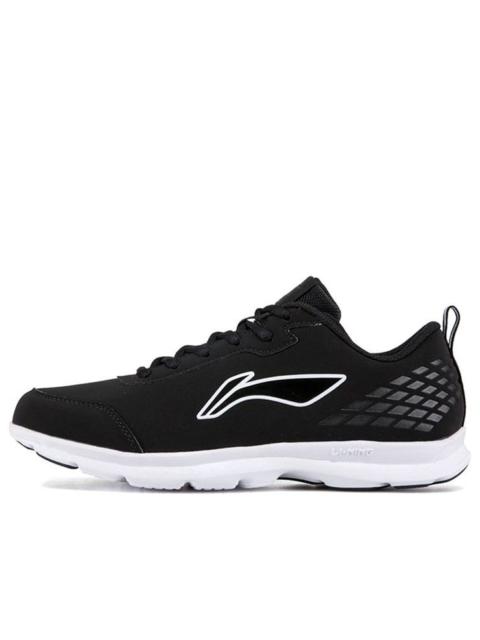 Li-Ning Running Shoes 'Black White' ARBN249-1