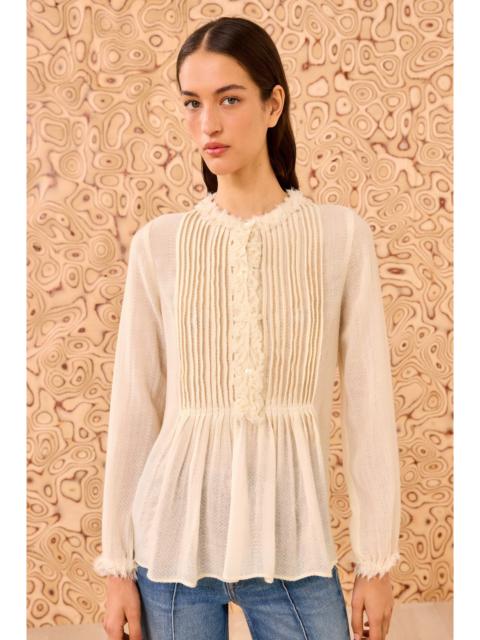 Adriel Long Sleeve Tunic Blouse