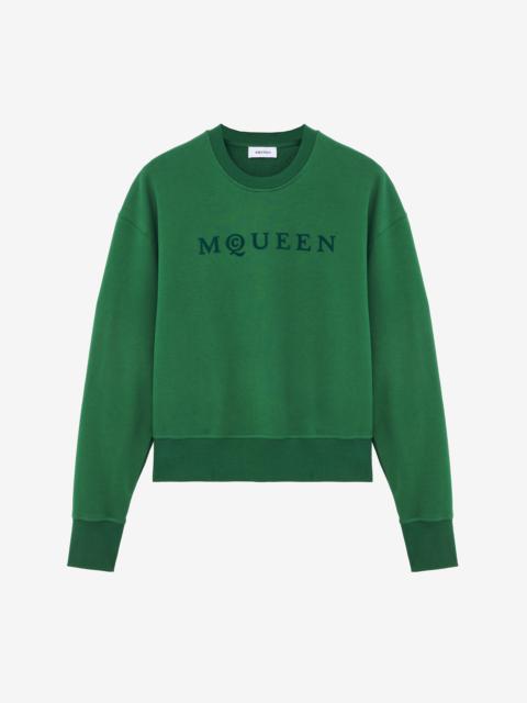 McQueen Logo Sweatshirt