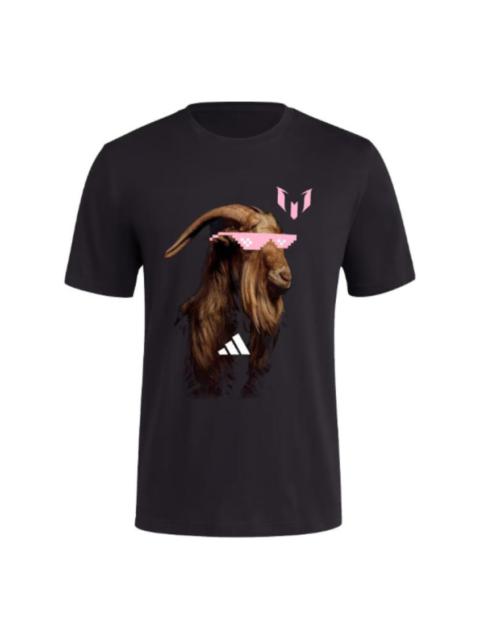 adidas Sunny GOAT Graphic Tee 'Black' JF4297