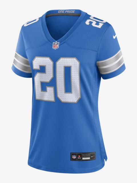 Barry Sanders Detroit Lions Women's Nike NFL Game Football Jersey