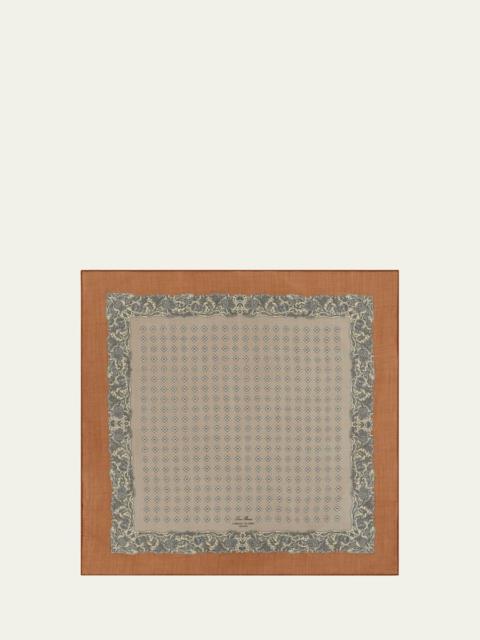 Men's Cornice di Cardi Wool Foulard