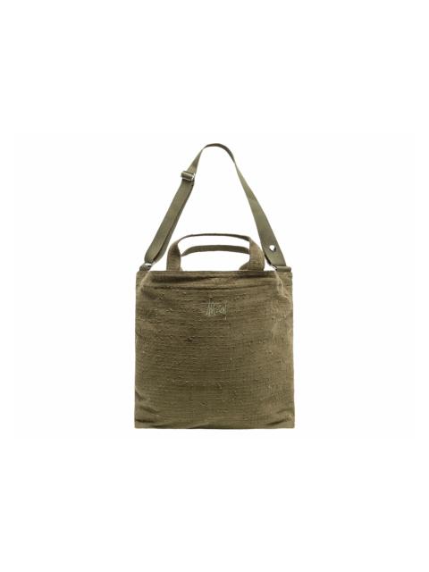 Stussy Needle Punch Crossbody Bag Olive