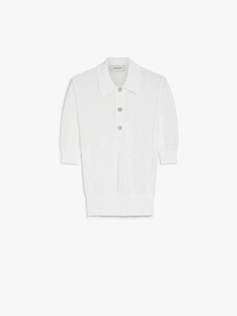 CASTA Mesh polo shirt