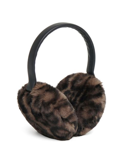 Esme leopard earmuffs