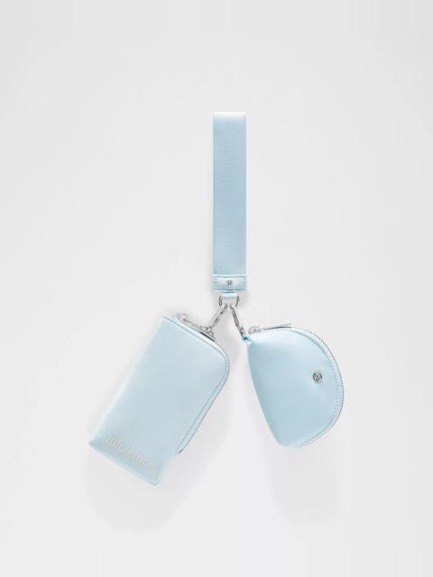Dual Pouch Wristlet *Wallet