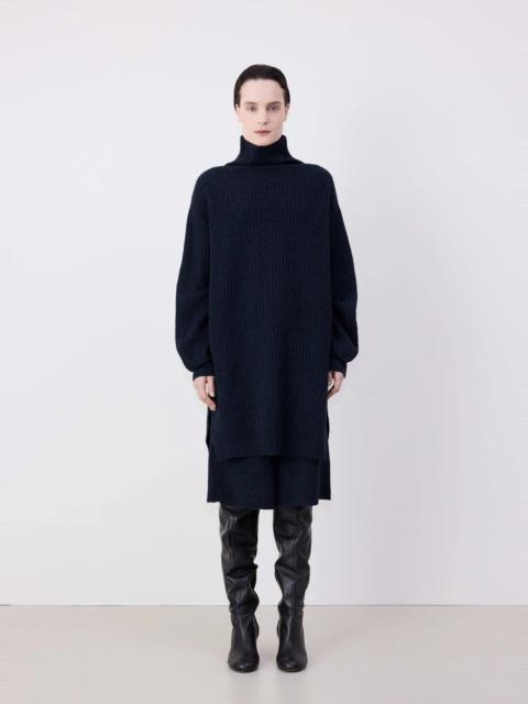 HIGH NECK MAXI DRESS