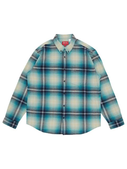 Supreme Supreme Shadow Plaid Flannel Shirt 'Blue' - SS23S13 BLUE
