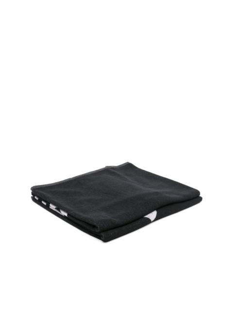 extra-large trefoil-jacquard towel (100cm x 170cm)