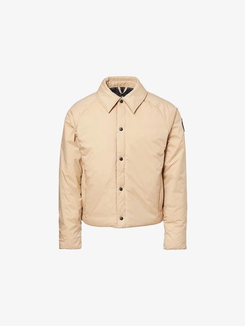 Brand-Patch Regular-Fit Shell Jacket