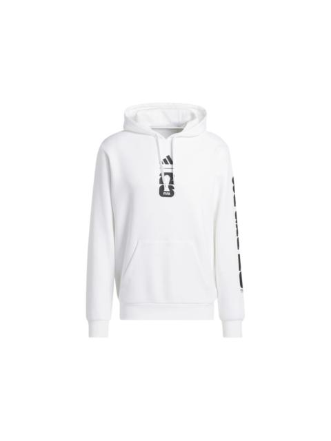 adidas FIFA World Cup 2026 Match Ball Graphic Hoodie White