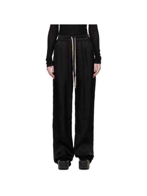 Black Temple Dietrich Drawstring Lounge Pants