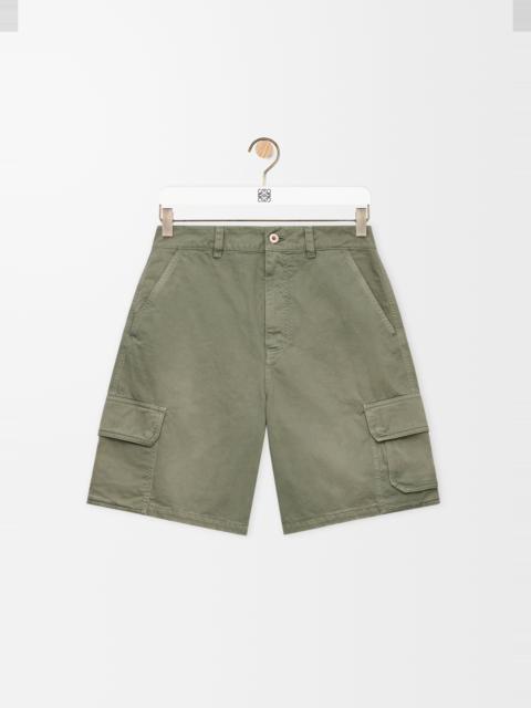 Cargo shorts in cotton