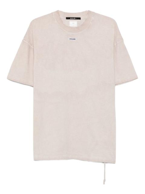 Boyfriend drawstring T-shirt