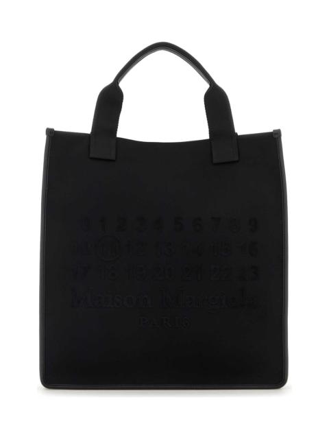 Black Canvas Shopping Bag