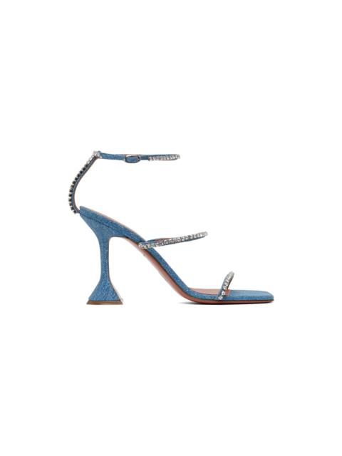 Blue Gilda Heeled Sandals