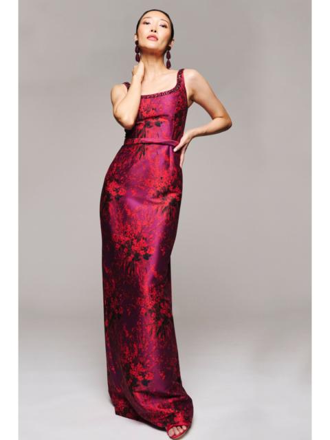 LANA GOWN - RASPBERRY BOUQUET