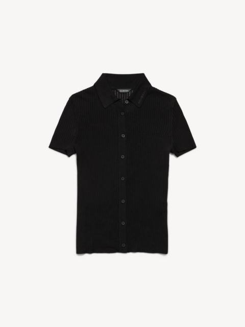 Women's Short Sleeve Shirt  in Black