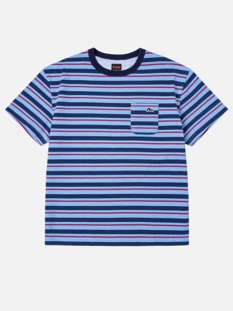 Seagull Appliqué Relax Fit Stripe T-Shirt