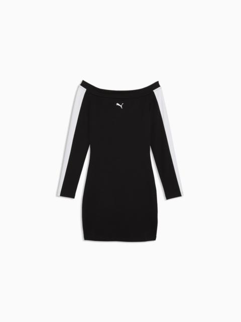 T7 Women's Long Sleeve Dress