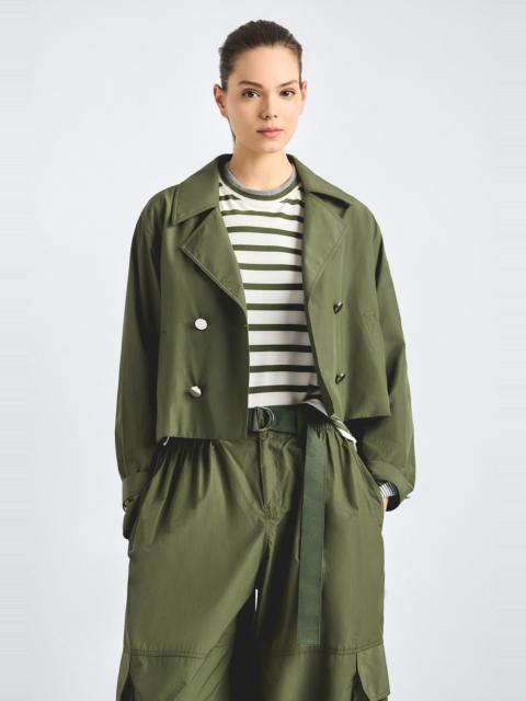 RENATA CROPPED TRENCH