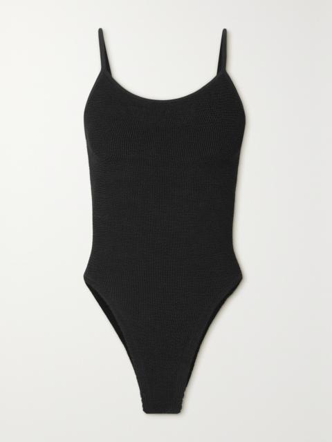 + Net Sustain Pamela Seersucker Swimsuit