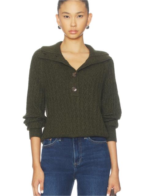Bridget Half Button Sweater