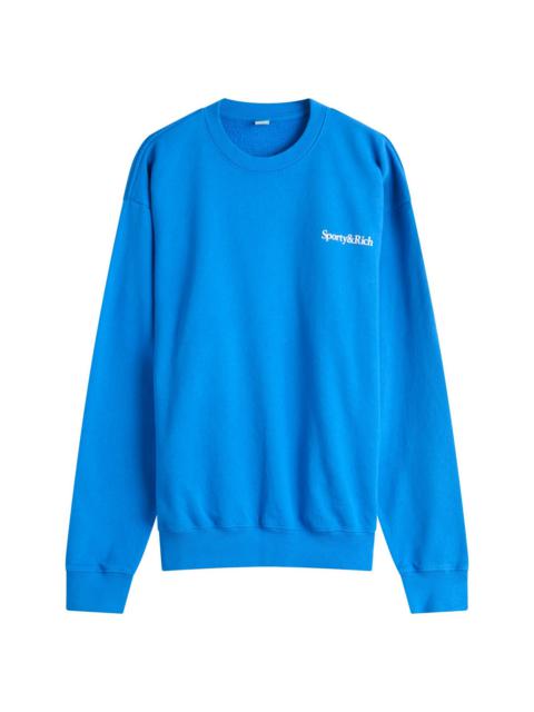 Sporty & Rich Health is Wealth Crew Sweatshirt