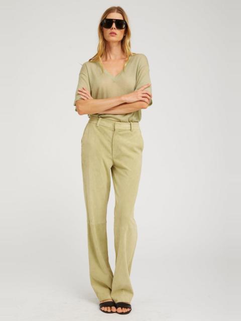SUEDE CLASSIC TROUSERS