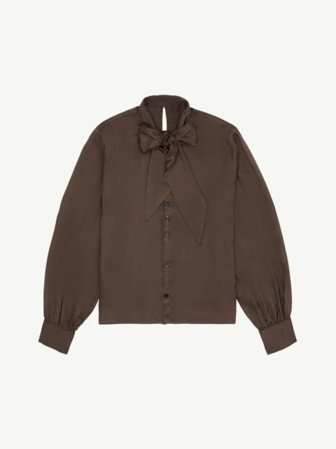Twist bow shirt