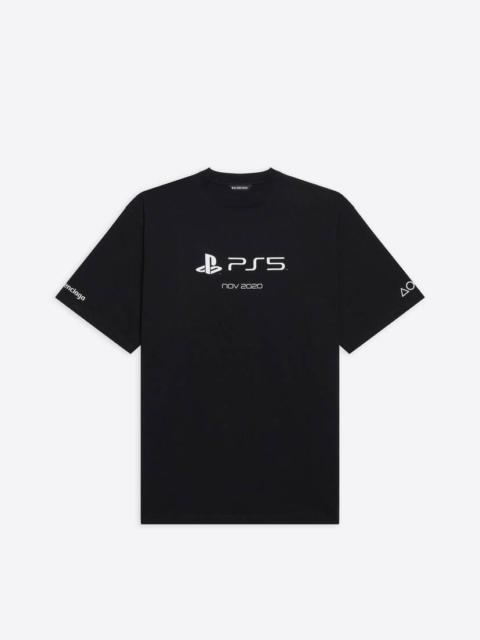 Playstation™ Boxy T-shirt in Black/white