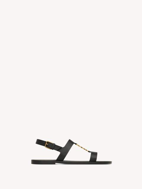 CASSANDRE SANDALS IN SMOOTH LEATHER