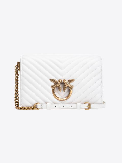 CLASSIC LOVE BAG CLICK CHEVRON
