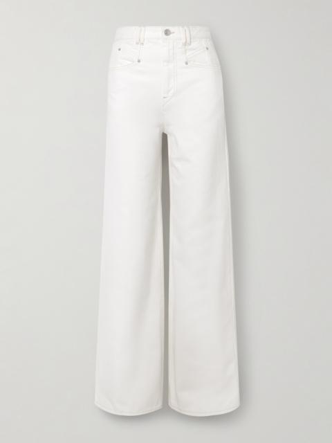 Lemony High-rise Wide-leg Jeans