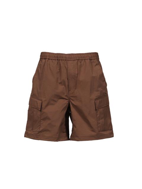 TECH MIL 6POCKET SHORTS / BRW GRY