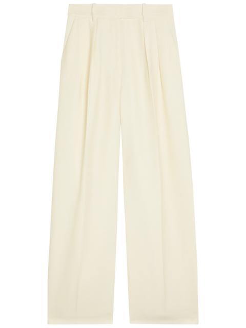 Anine Bing Lou Wide-leg Woven Trousers