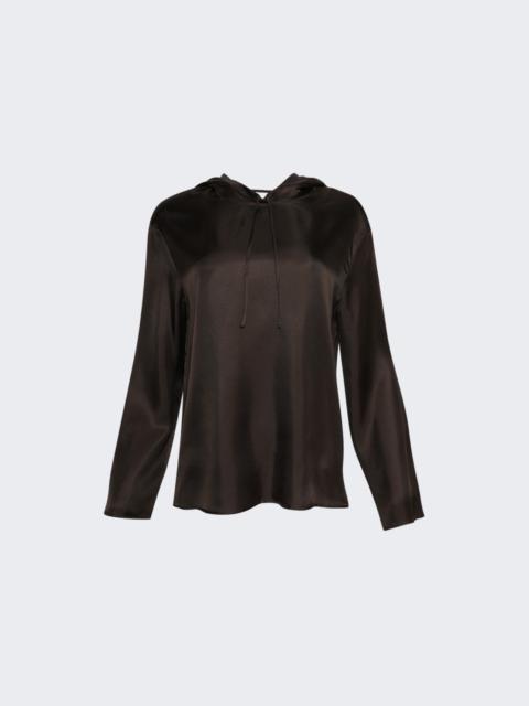 Nuka Hooded Blouse Deep Taupe