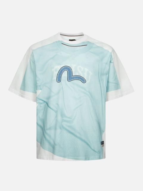 2-IN-1 LOGO AND SEAGULL PRINT LOOSE FIT T-SHIRT