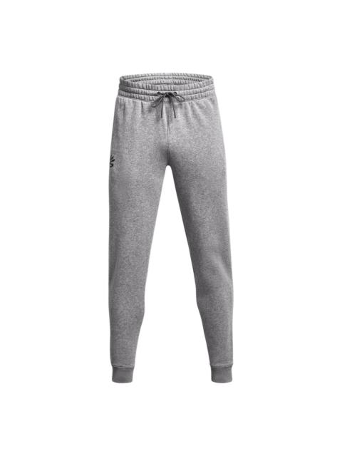 Under Armour Curry Splash Logo Joggers Sweatpants 'Grey' 1380838-025