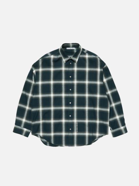 Button-up shirt - Navy multi