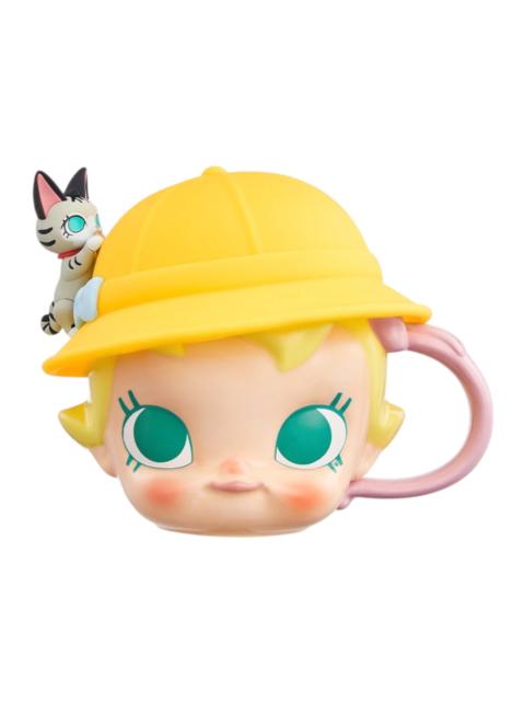 Pop Mart Baby Molly & Baby Tabby Series Big Head Ceramic Cup