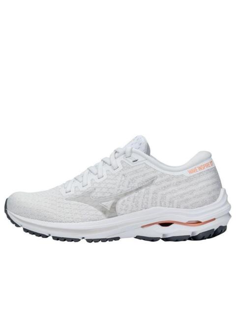 (WMNS) Mizuno Wave Inspire 17 Waveknit 'White Papaya' J1GD211333