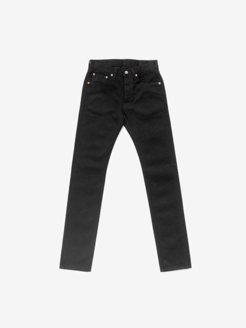 IH-777S-142bb 14oz Selvedge Denim Slim Taper Black/Black