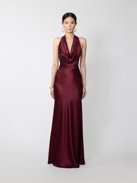 PEARL SATIN GOWN
