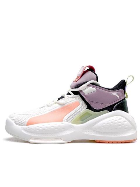 (WMNS) ANTA Shock the Game 'White Black Orange' 122048080-4