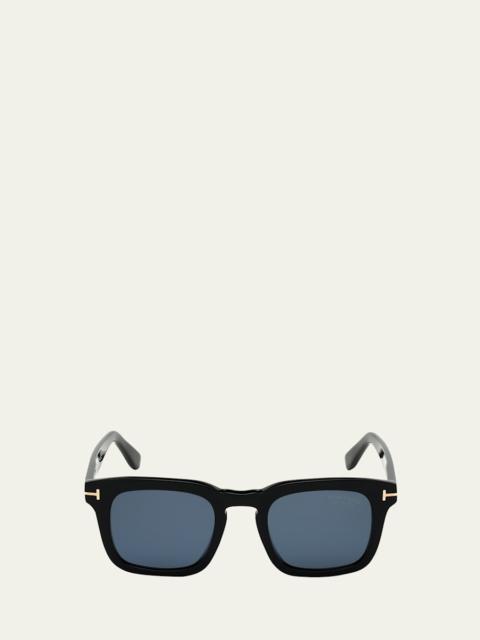 Men's Dax Square Acetate Sunglasses