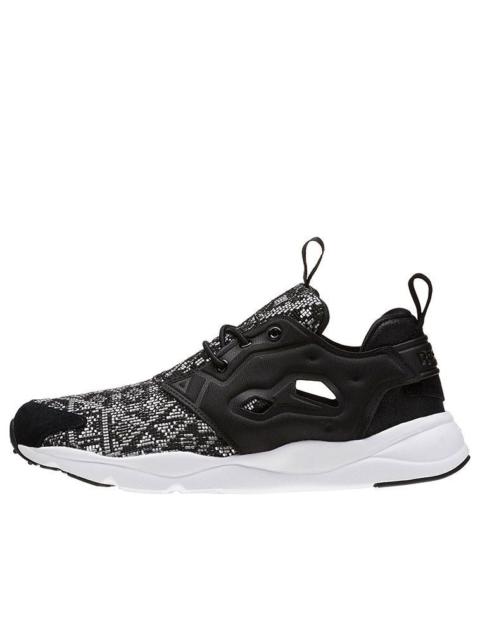 (WMNS) Reebok Furylite Gt Running Shoes Black/White/Grey BD4461