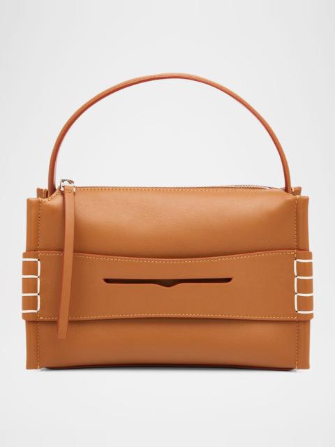 Small Loafer Leather Crossbody Bag