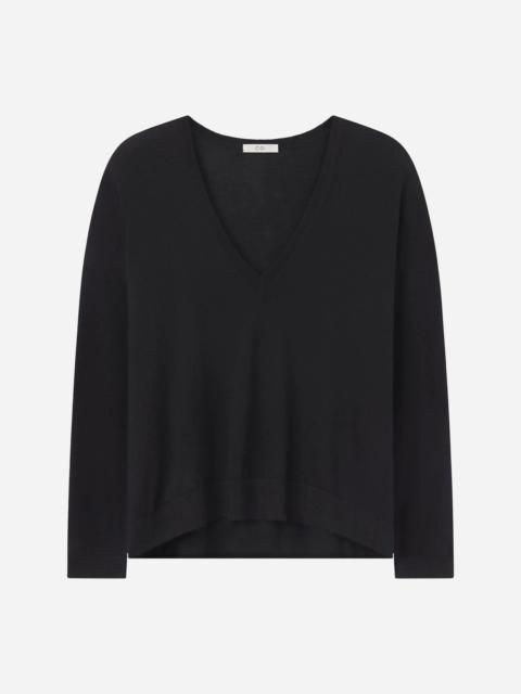 V-Neck Sweater in Fine Cashmere